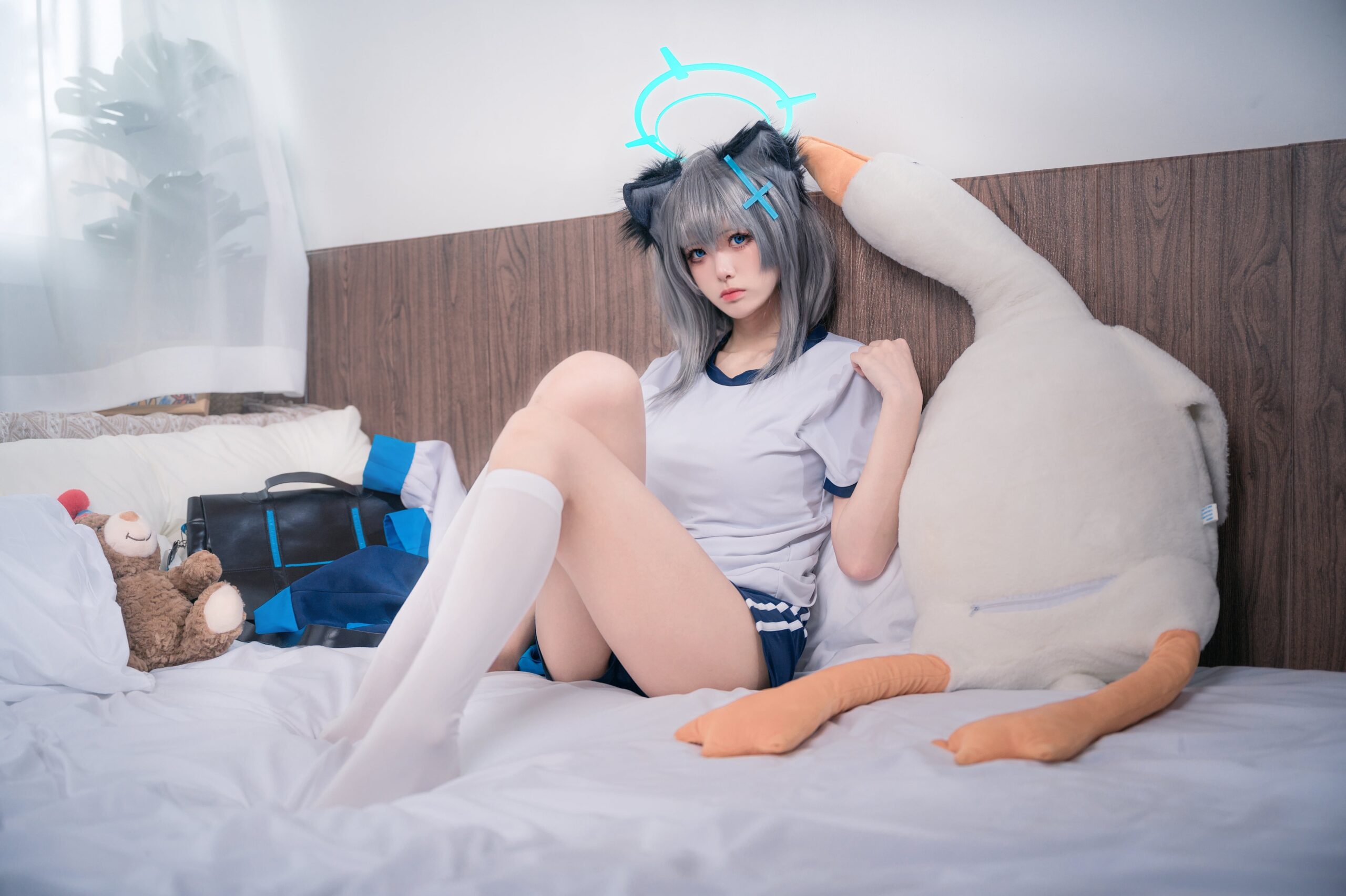 【单套】九柒喵：体操服白子（17张）  第4张