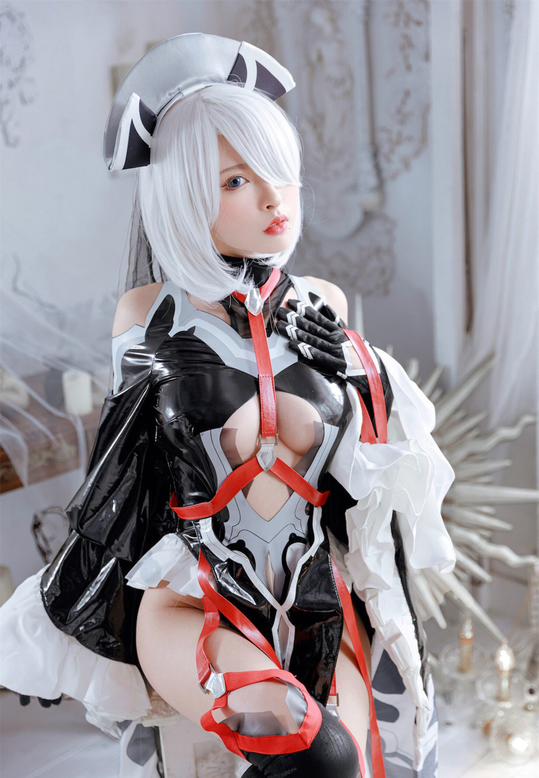 【单套】清水由乃：2b同人花嫁（45张）