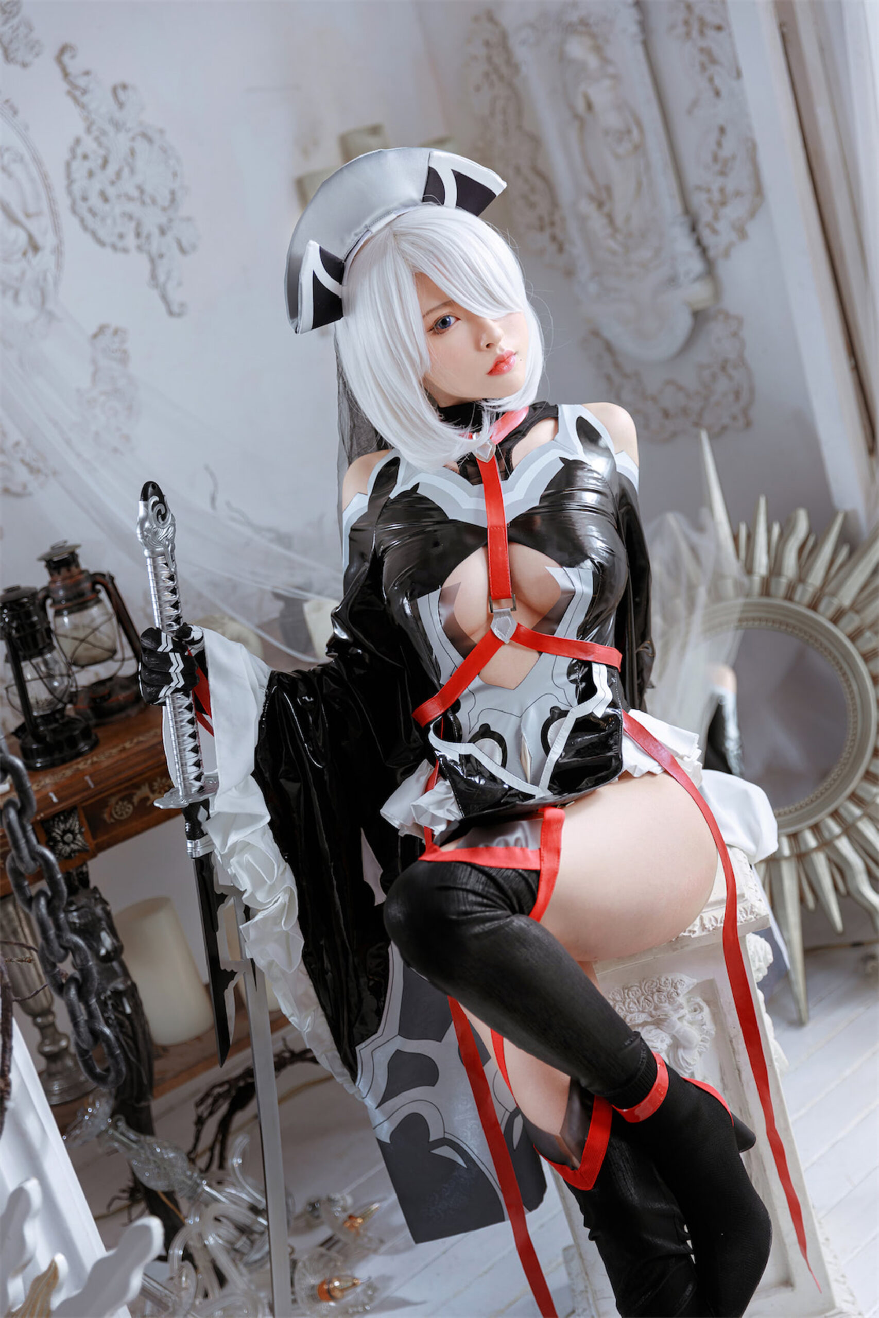 【单套】清水由乃：2b同人花嫁（45张）  第2张