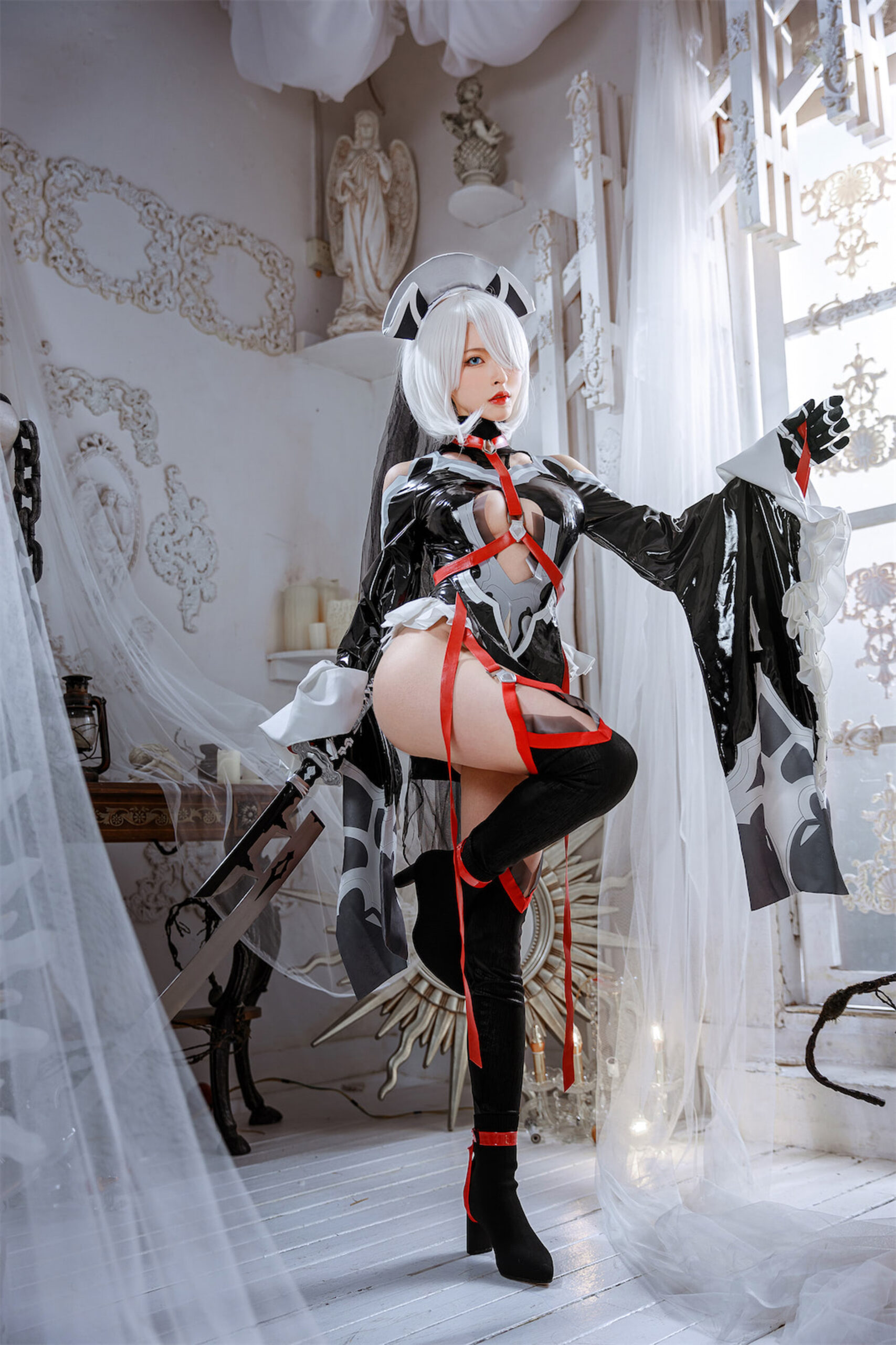 【单套】清水由乃：2b同人花嫁（45张）  第5张