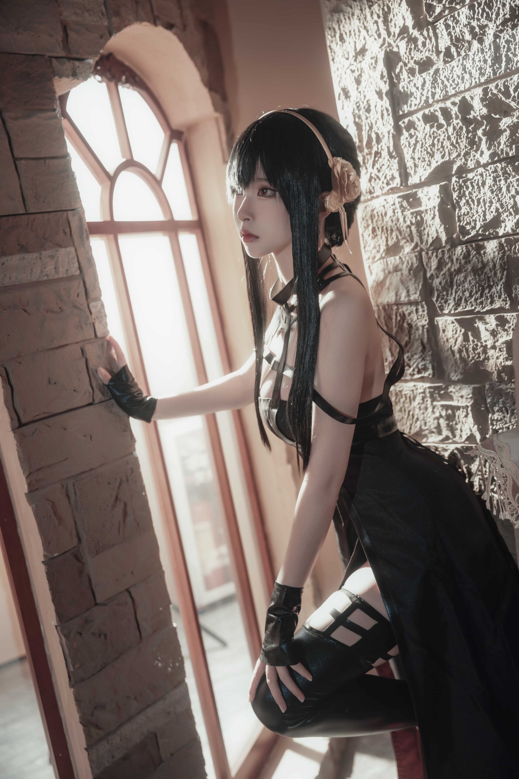 【单套】清水由乃：间谍过家家_约尔战斗服（30张）  第6张