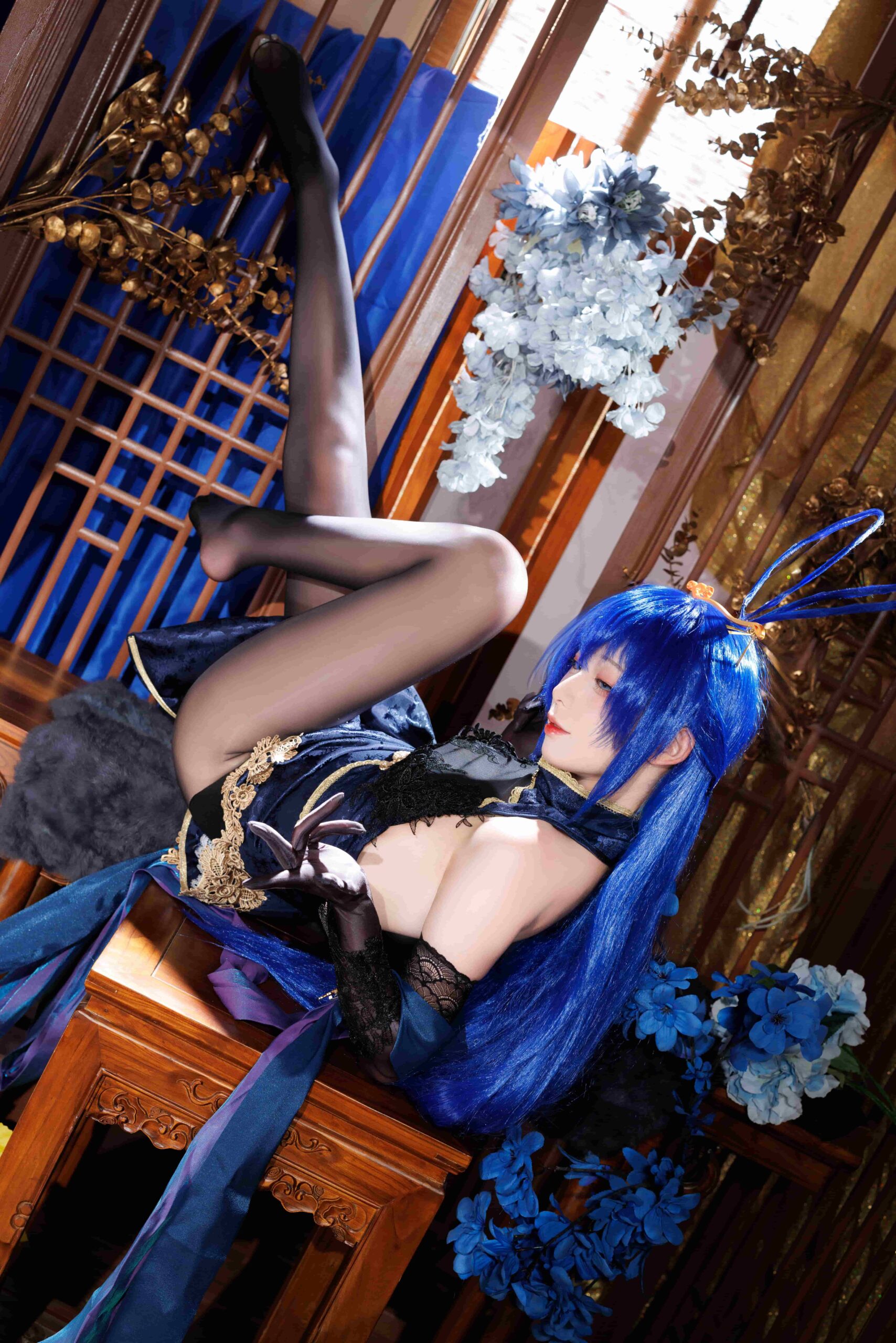  【单套】封疆疆：花园旗袍 （27张）