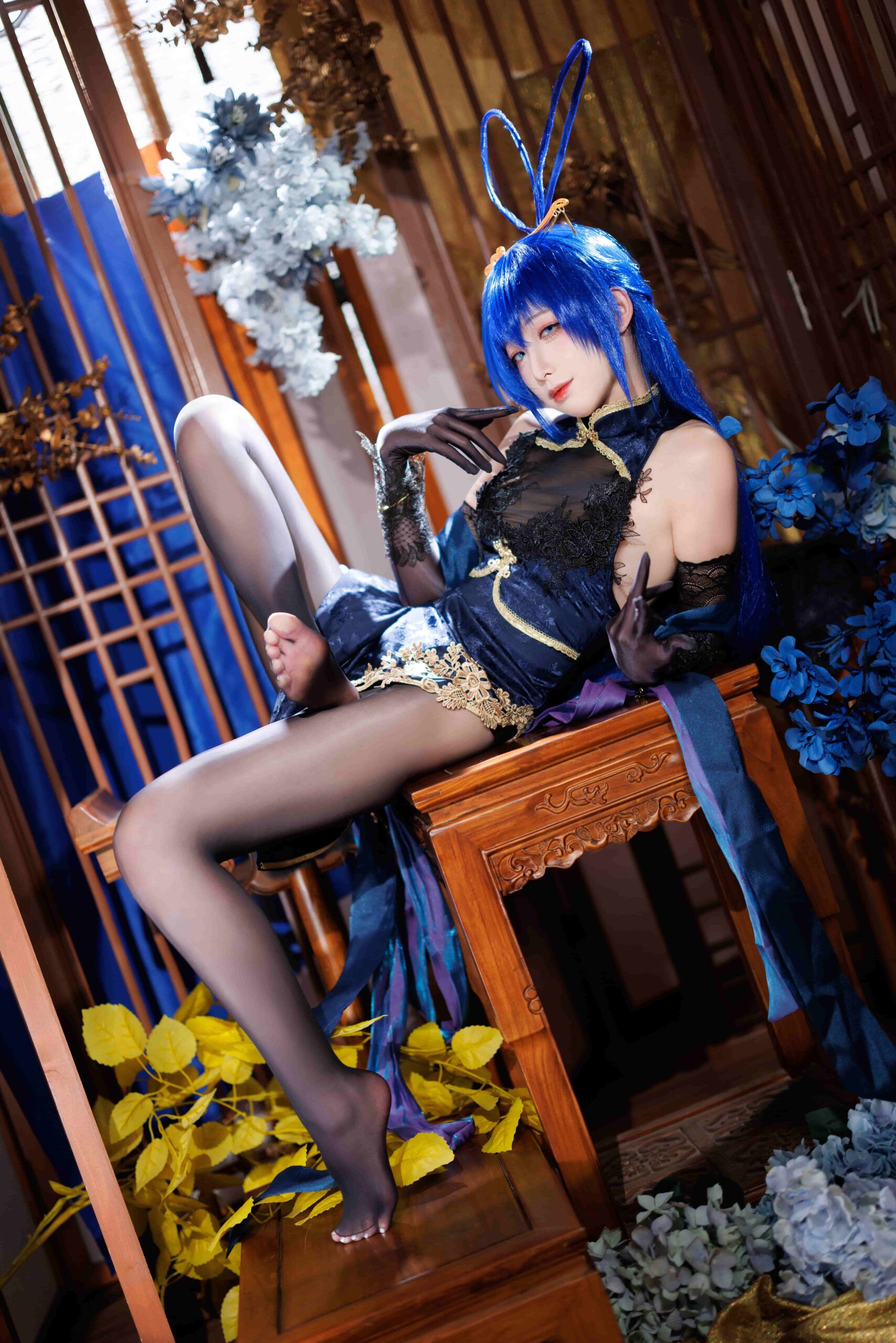  【单套】封疆疆：花园旗袍 （27张） 第4张