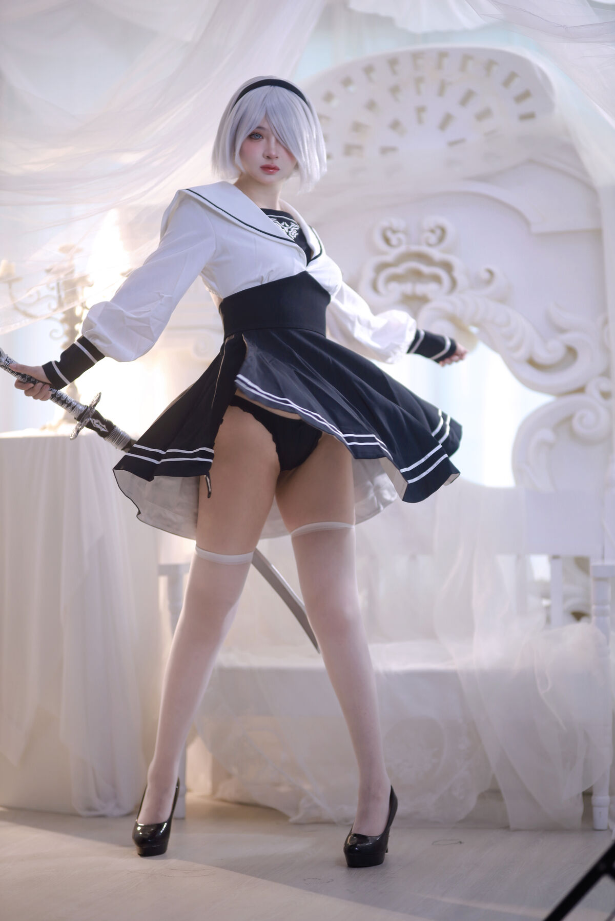 【单套】疯猫：2b（54P）  第3张