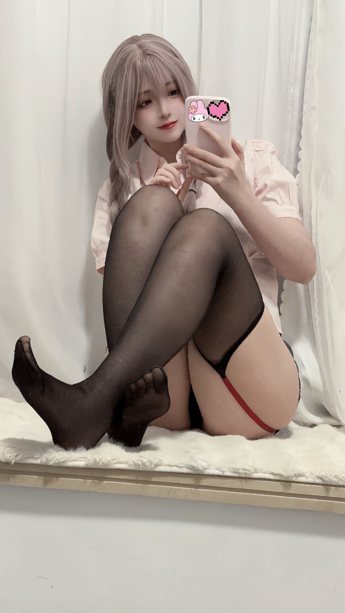 【单套】疯猫：紫色麻花辫（16P）  第4张