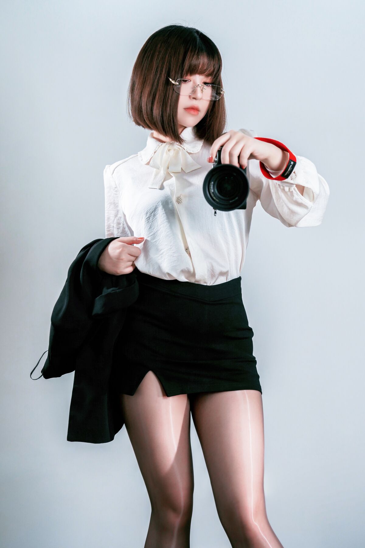 【单套】半半子：OL自撮（29张）  第3张