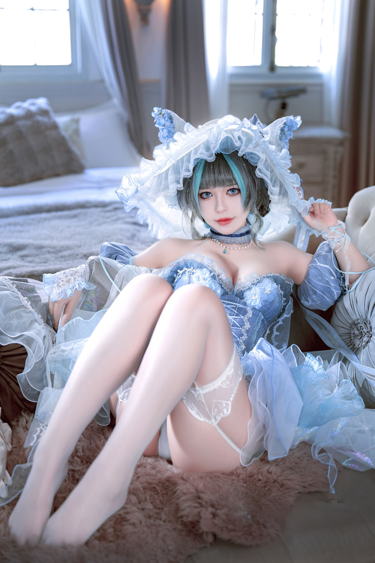 【单套】半半子：チェシャー廃稿礼装（56张）  第4张