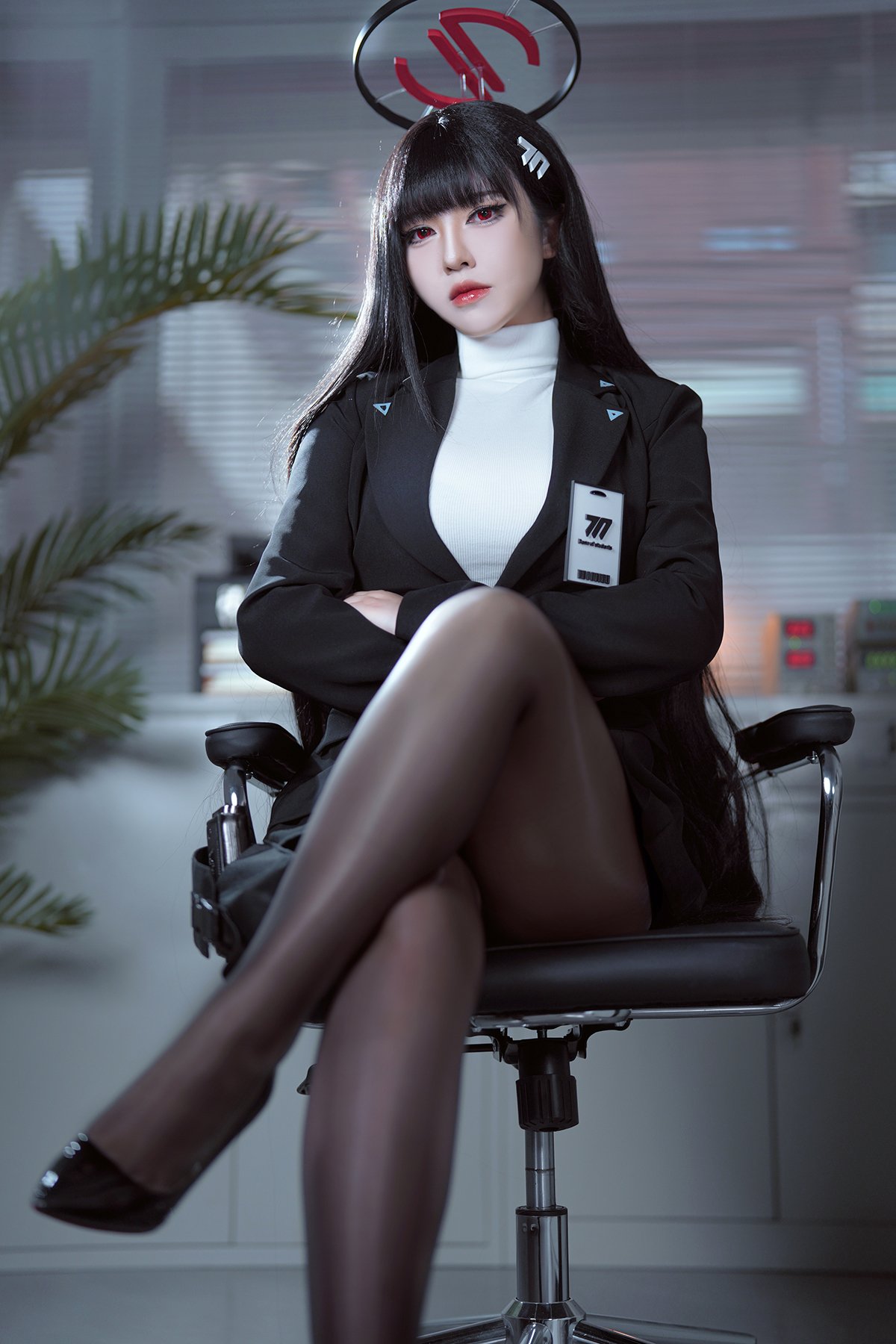 【单套】半半子：碧蓝档案调月莉音）（61张）  第5张