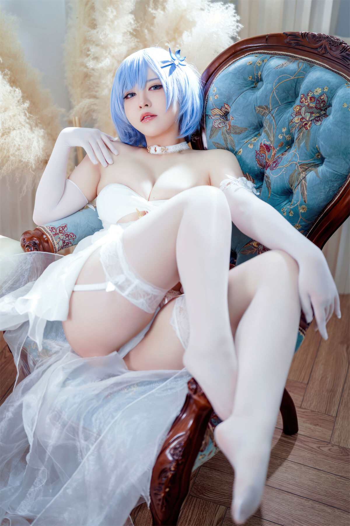 【单套】半半子：碧蓝航线恰巴耶夫白骑兵的旋律_礼服_（64张）  第3张