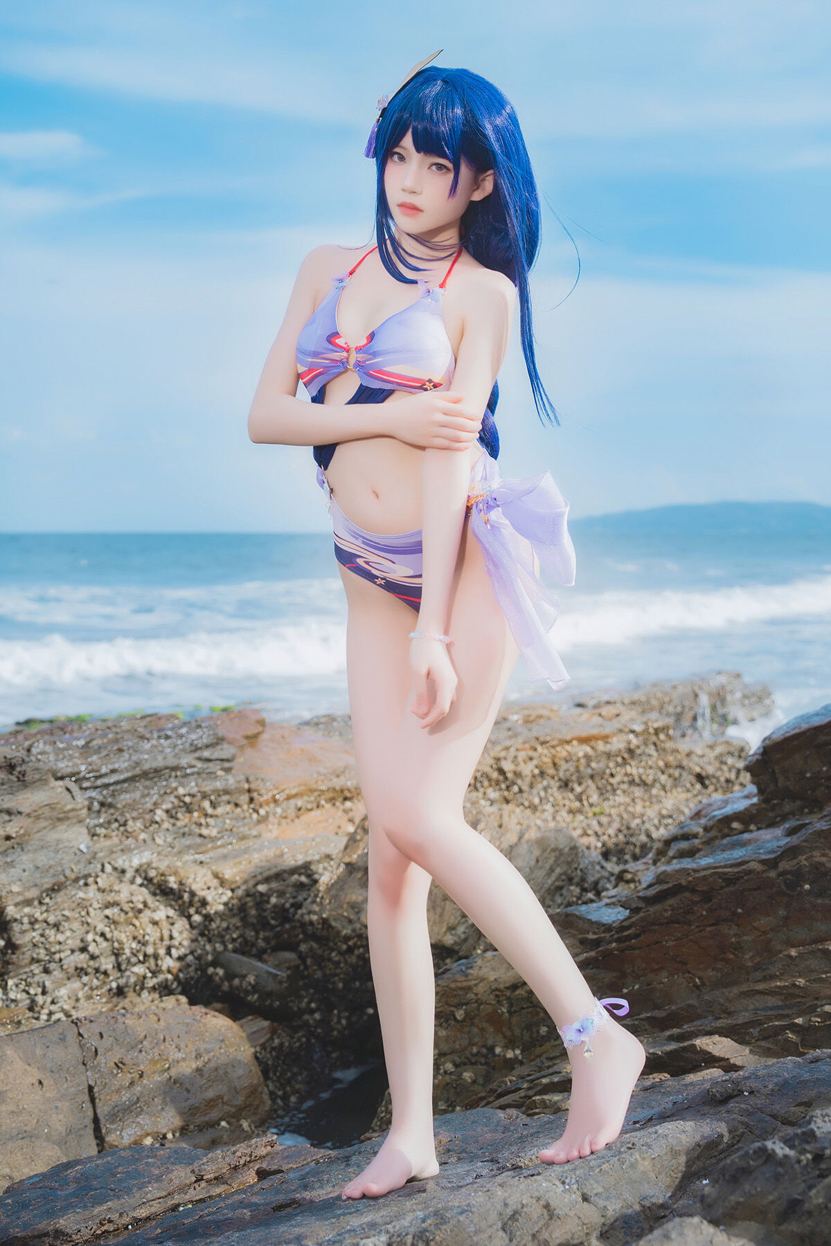 【单套】樱桃喵：雷电将军（28张）  第2张