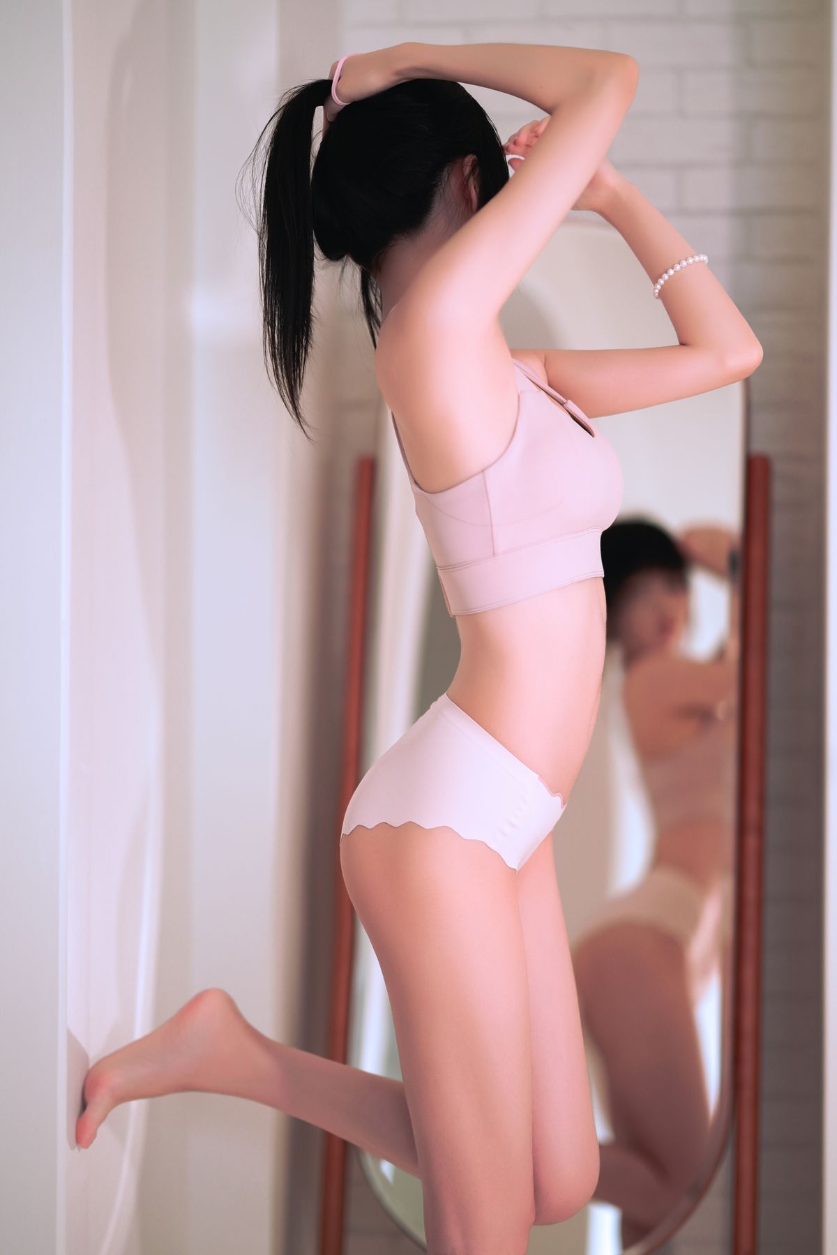 【单套】樱桃喵：瑜伽服（41张）  第3张