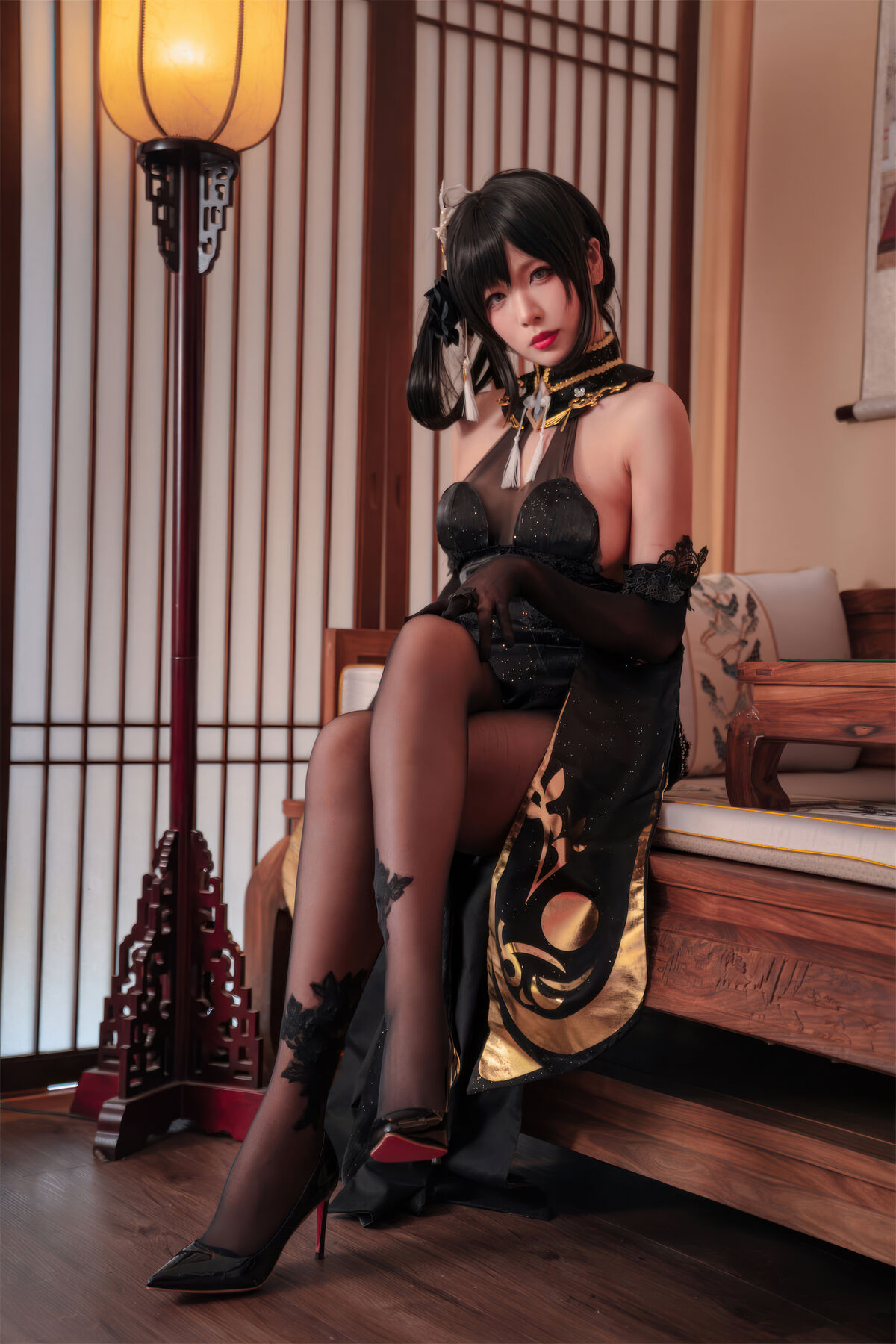 【单套】轩萧学姐：碧蓝航线_镇海（52张）