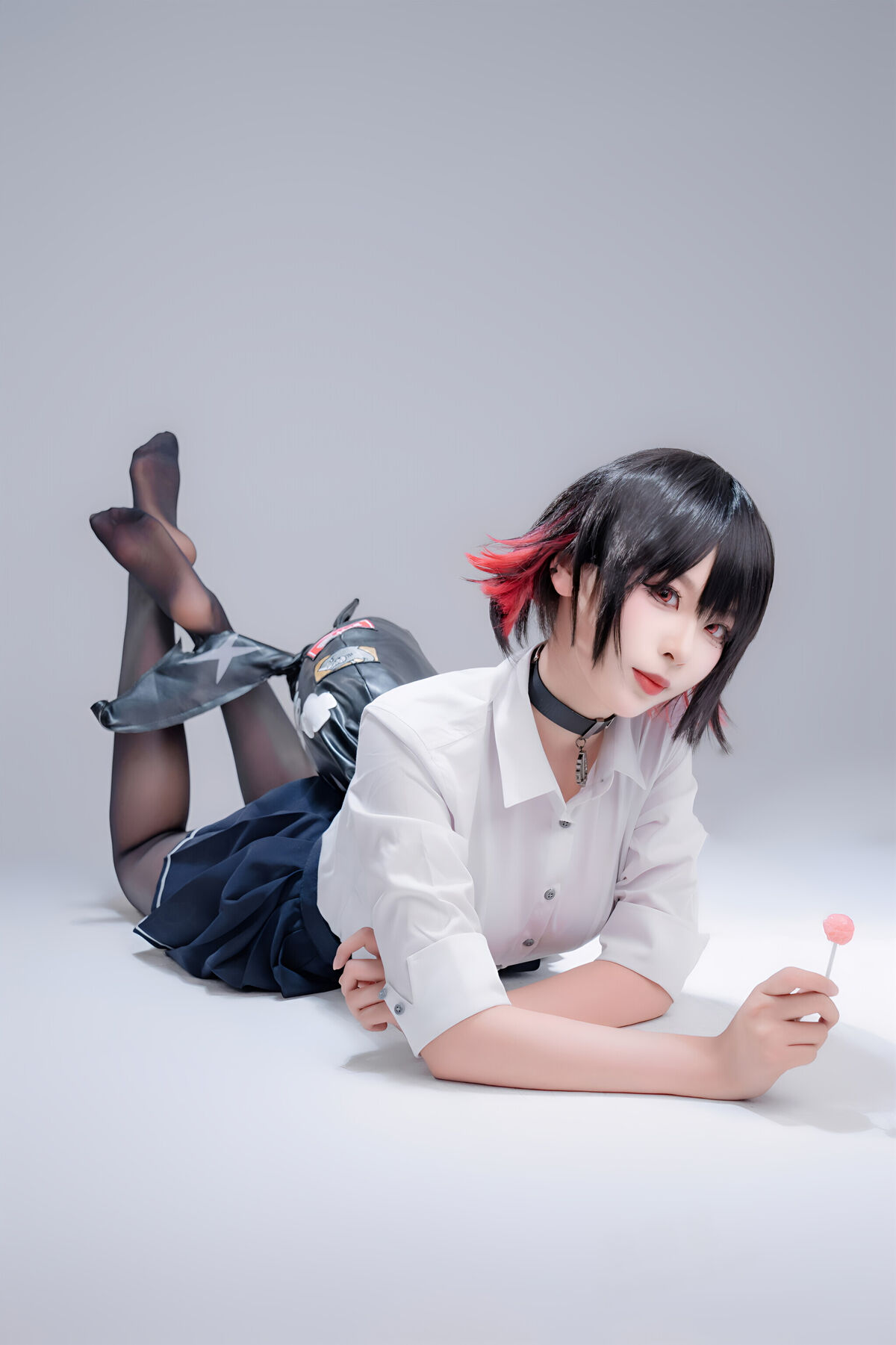 【单套】轩萧学姐：鲨鱼妹JK（51张）  第5张