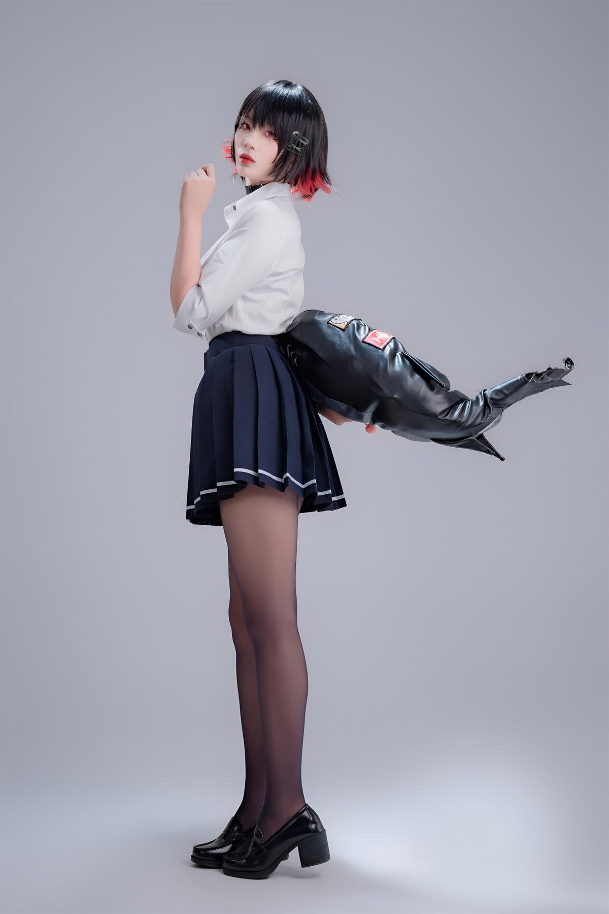 【单套】轩萧学姐：鲨鱼妹JK（51张）  第3张