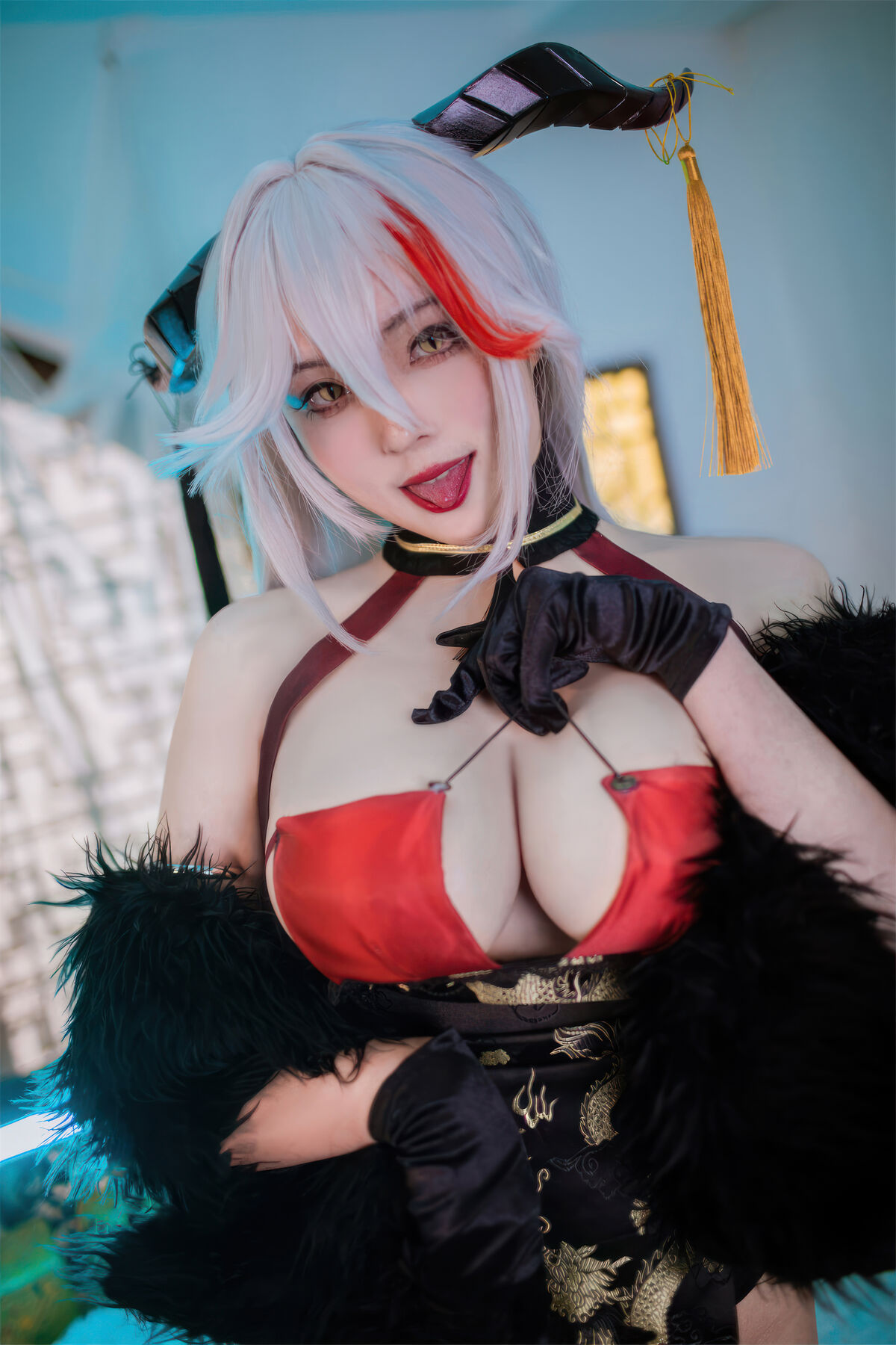 【单套】夏夏子：埃吉尔_金龙腾祥云（31张）