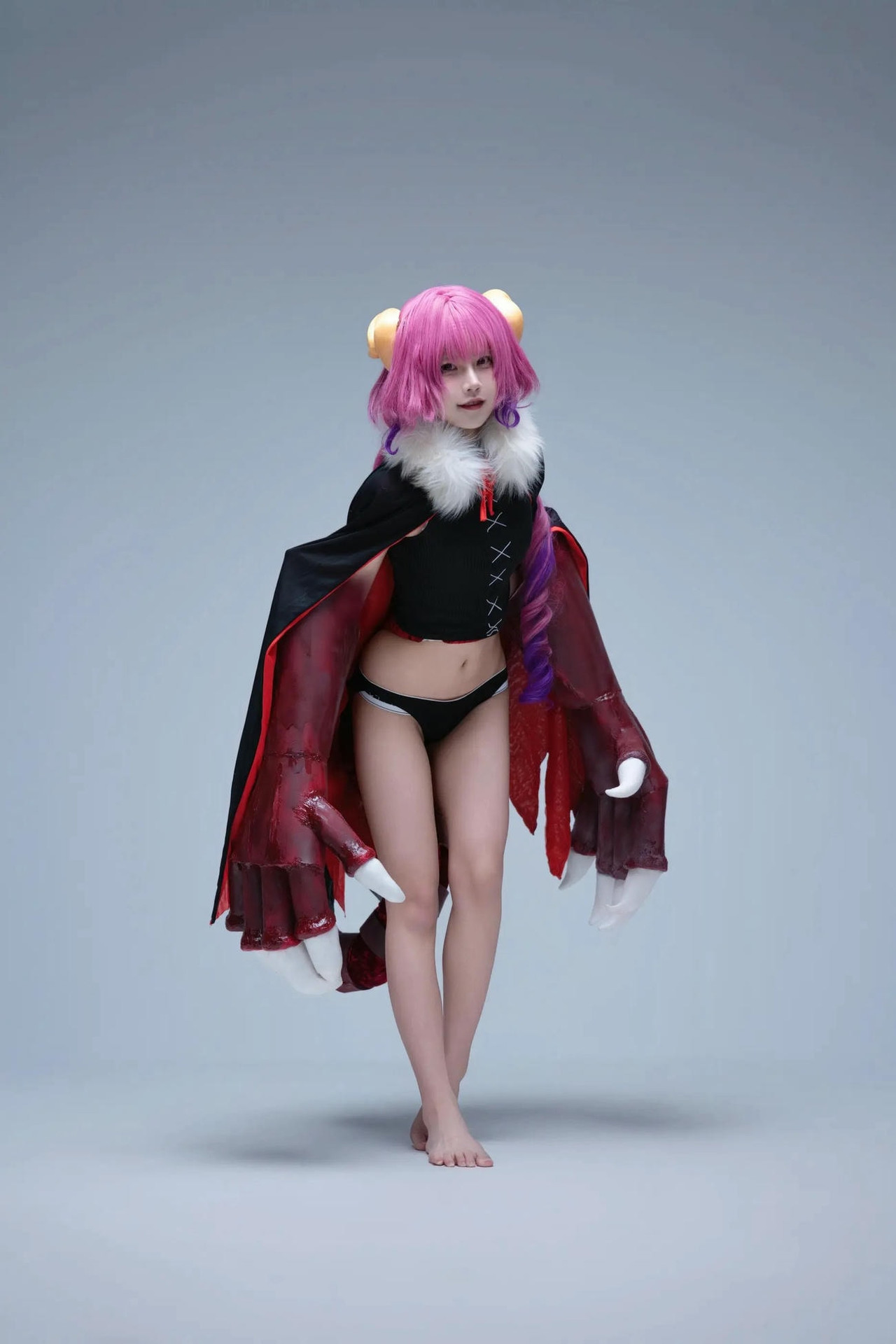 【单套】清水凪：小林家的龍女僕_伊露露（60张）  第2张