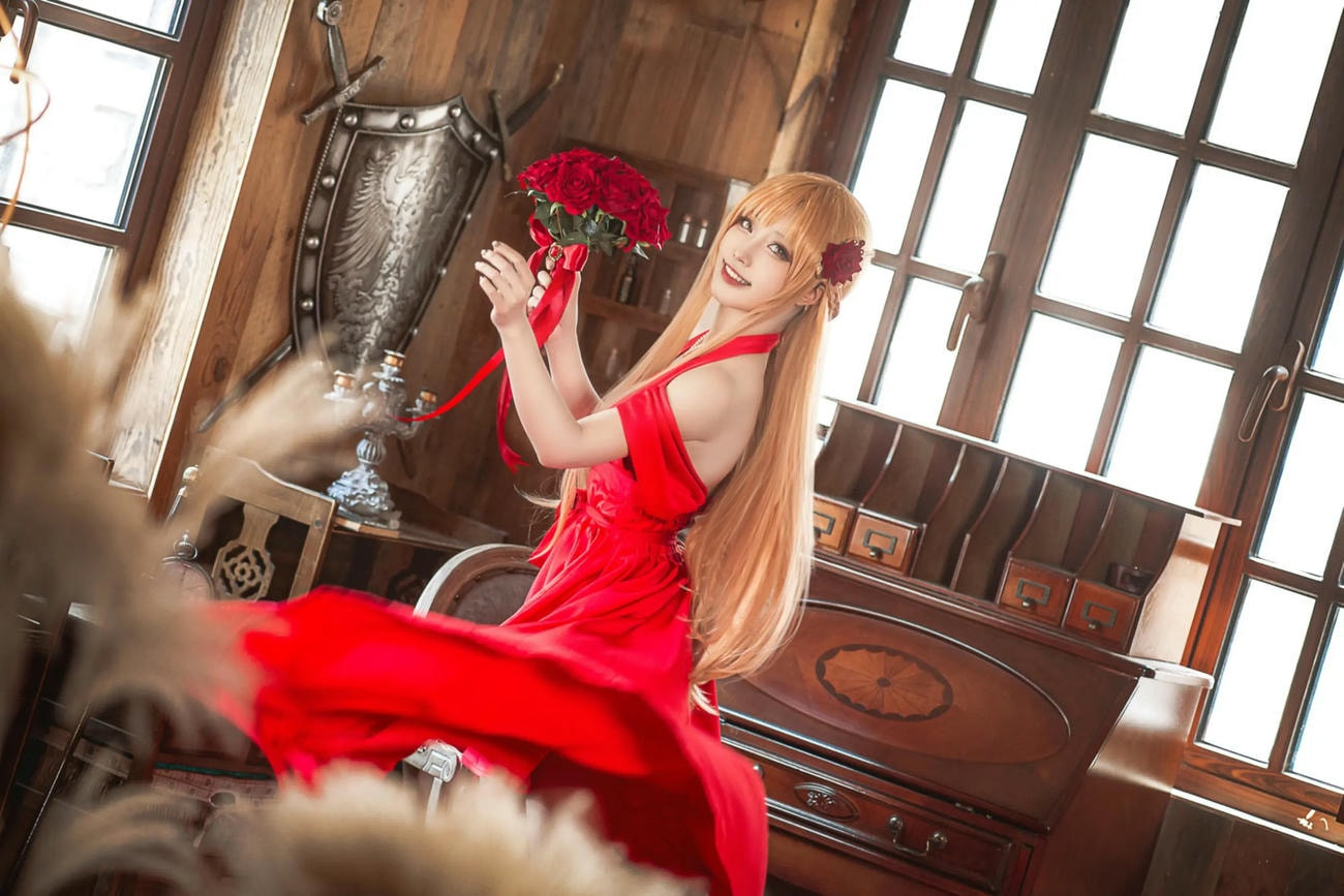 【单套】切切celia_-_刀劍神域_亞絲娜_禮服（13张）  第5张