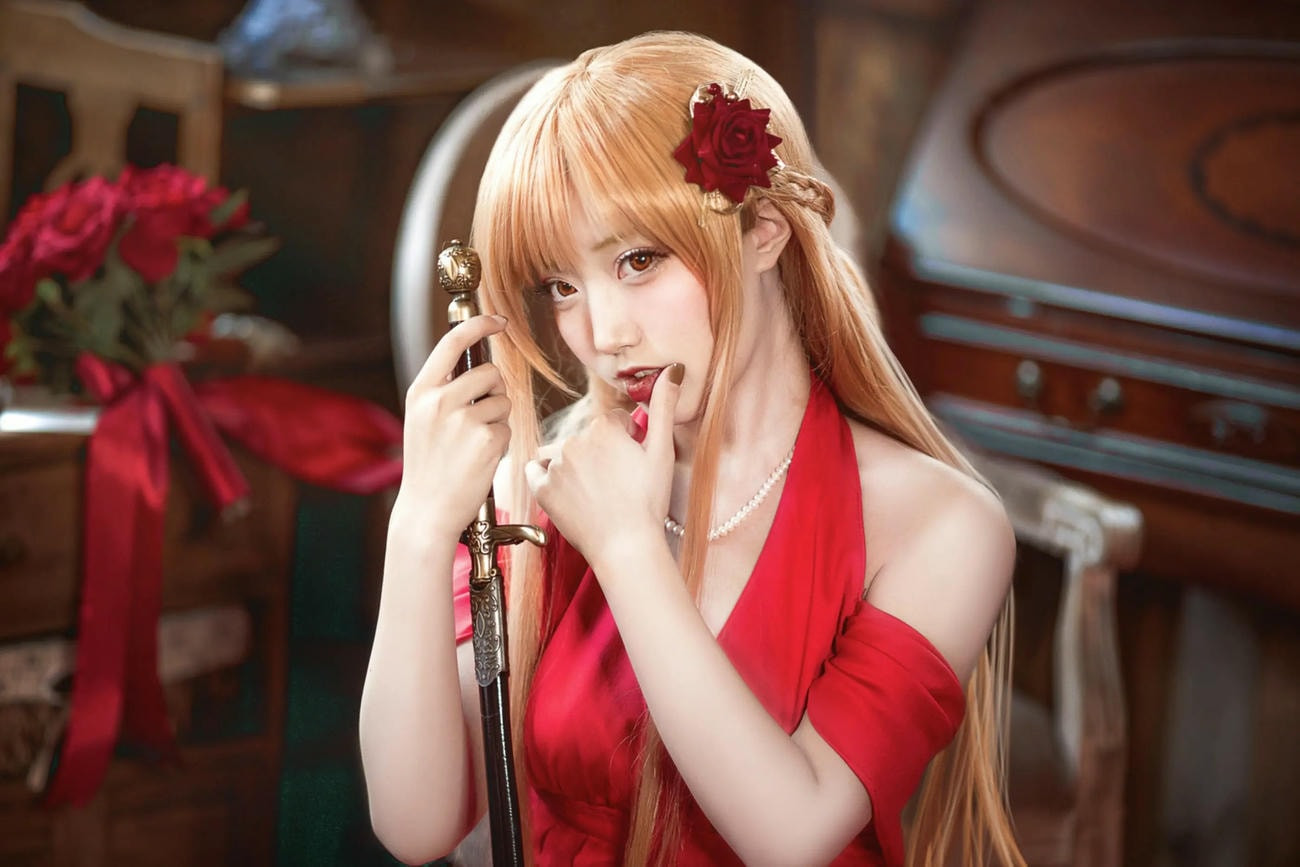 【单套】切切celia_-_刀劍神域_亞絲娜_禮服（13张）  第4张