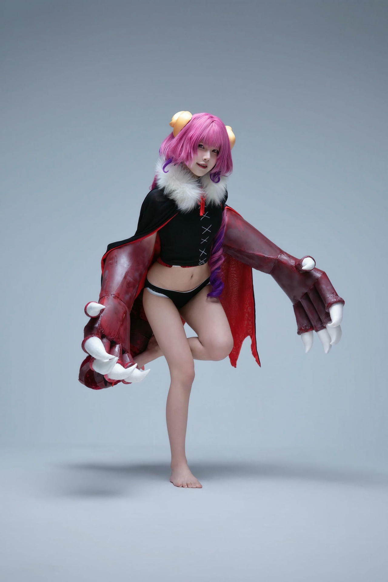 【单套】清水凪：小林家的龍女僕伊露露（60张）  第2张