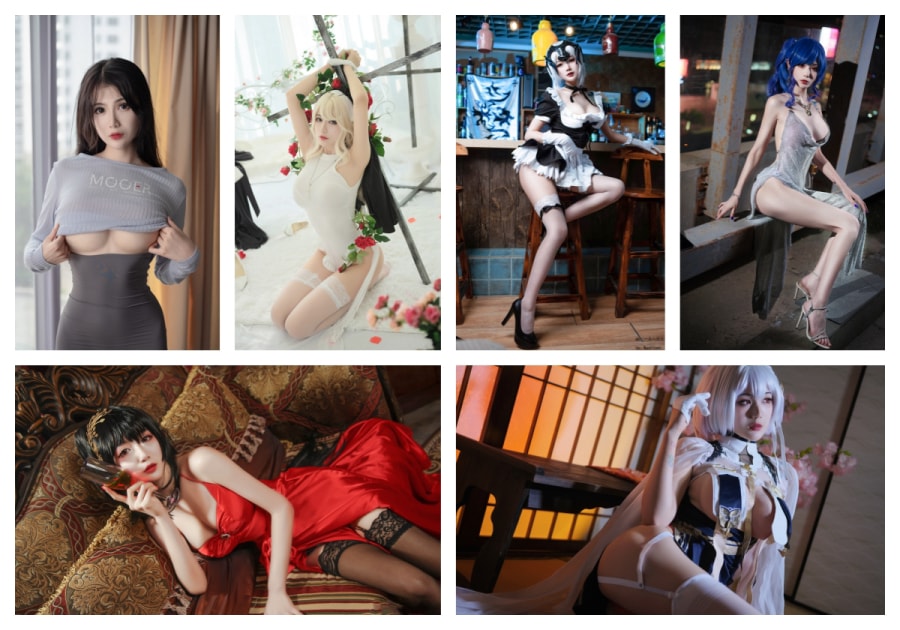 【整套】一米八的大梨子COS写真合集（35套）